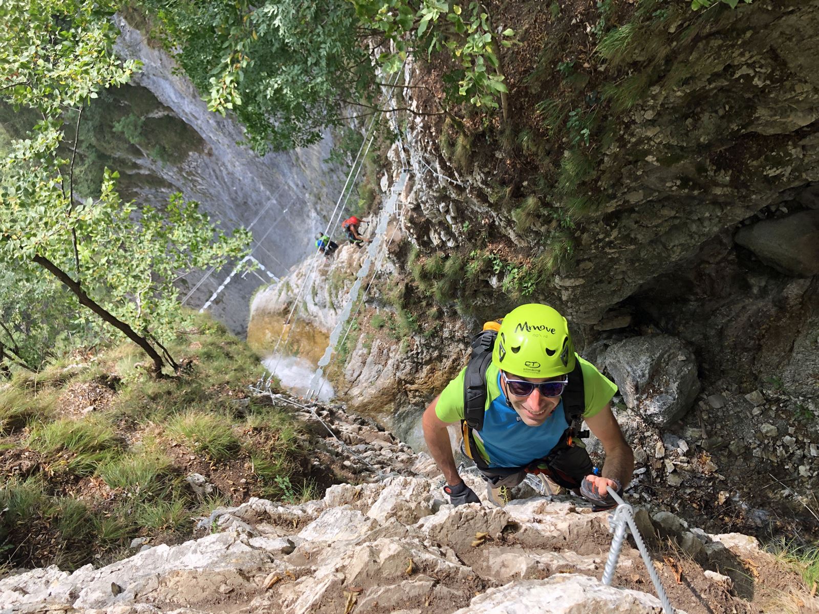 Via ferrata Rio ruzza klettersteig mmove lago di garda gardasee lake garda Via ferrata Rio ruzza klettersteig mmove lago di garda gardasee lake garda