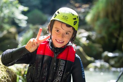 family canyoning mmove lago di garda gardasee lake garda