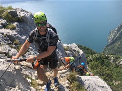 Via ferrata Cima Capi Klettersteig mmove lago di garda gardasee lake garda