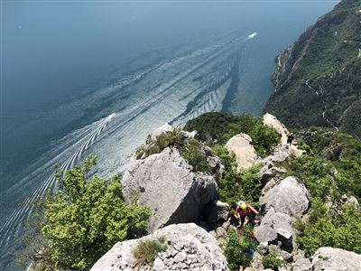Via ferrata Cima Capi Klettersteig mmove lago di garda gardasee lake garda