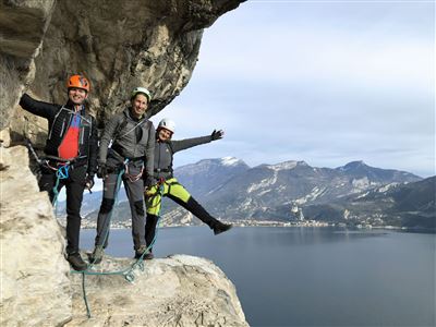 Sentiero Contrabbandieri Klettersteig mmove gardasee lago di garda Lake Garda