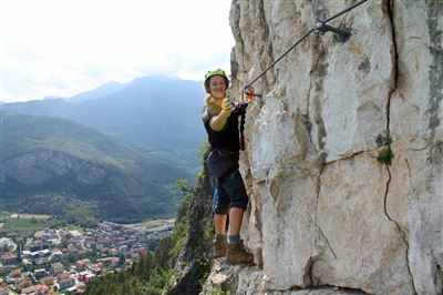 Via ferrata monte albano klettersteig mmove lago di garda gardasee lake garda