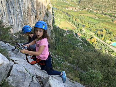 family ferrata mmove familienklettersteig lago di garda gardasee lake garda