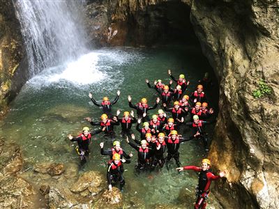 Canyoning rio nero mmove lake garda gardasee