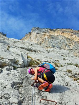 via ferrata che guevara klettersteig lago di garda klettersteig lake garda