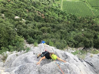 vie lunghe mmove Mehrseillängen lago di garda gardasee lake garda multipitch