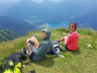 Trekking cima pari mmove lago di garda gardasee lake garda